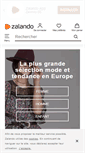 Mobile Screenshot of fr.zalando.be