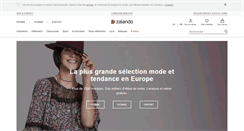 Desktop Screenshot of fr.zalando.ch